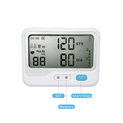 AC1.5Vの家の医学の血圧のモニターのABS LCD